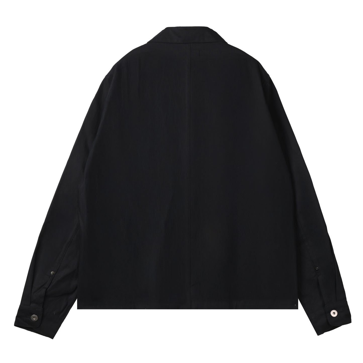 Black Herringbone Essential OG Coverall Jacket