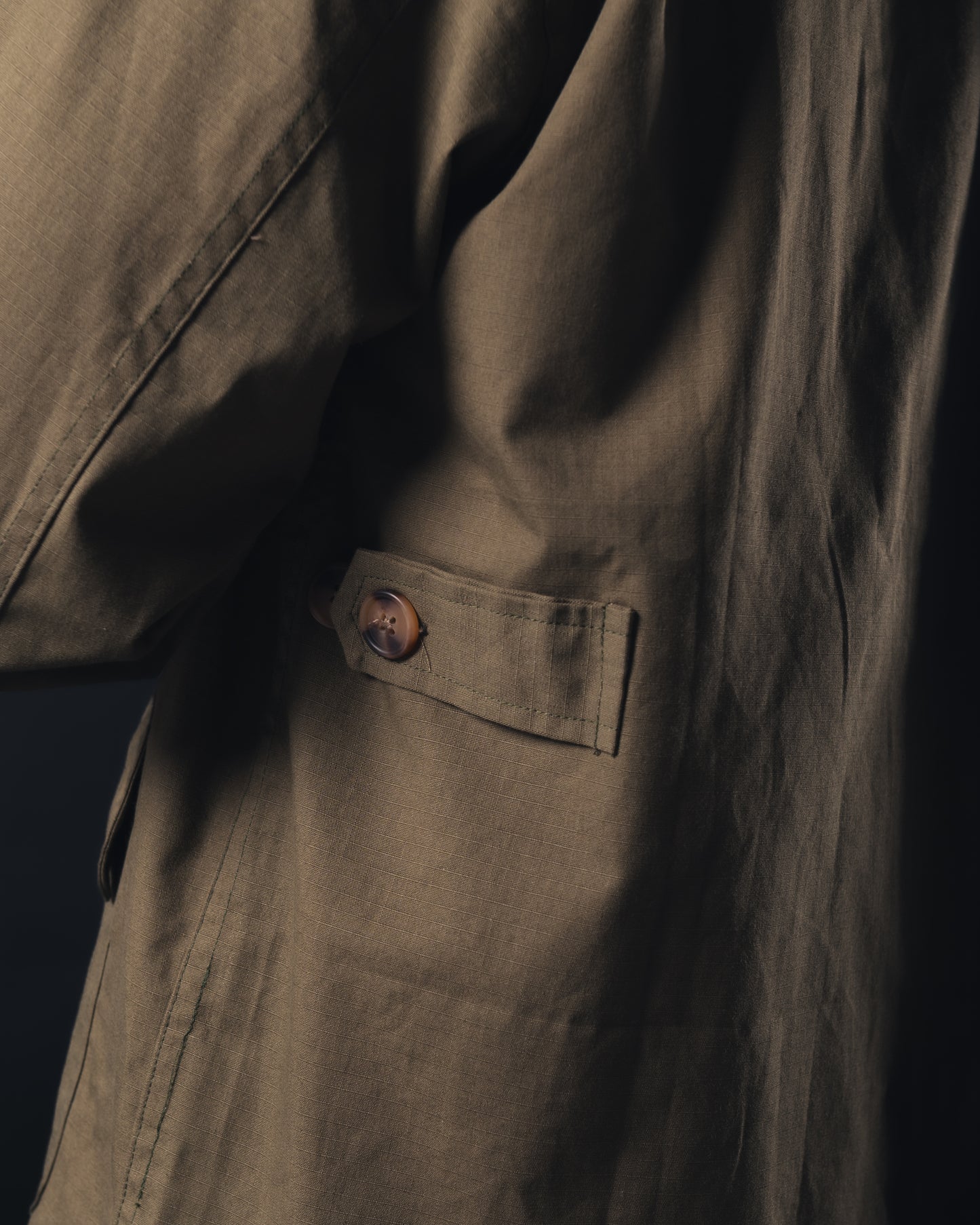 Olive Ripstop Essential Jungle Field Jacket