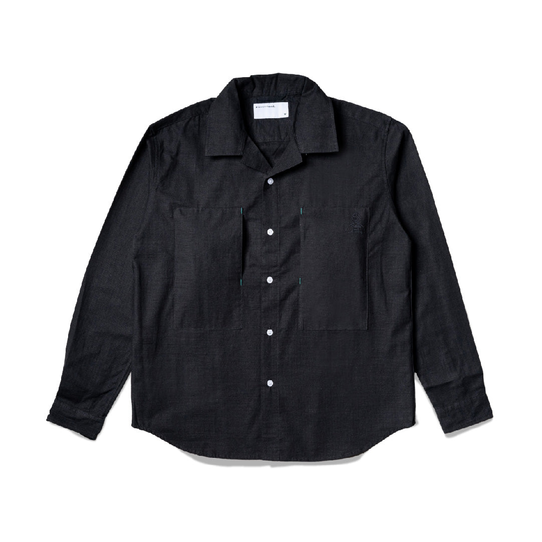 Peoplefeed Wash Black Shirt