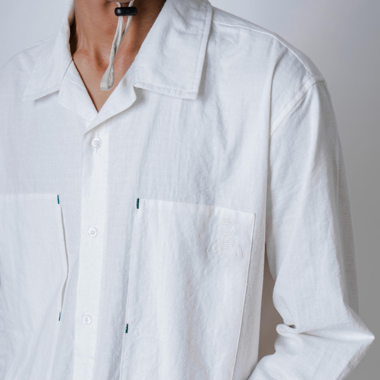 Peoplefeed Wash White Shirt
